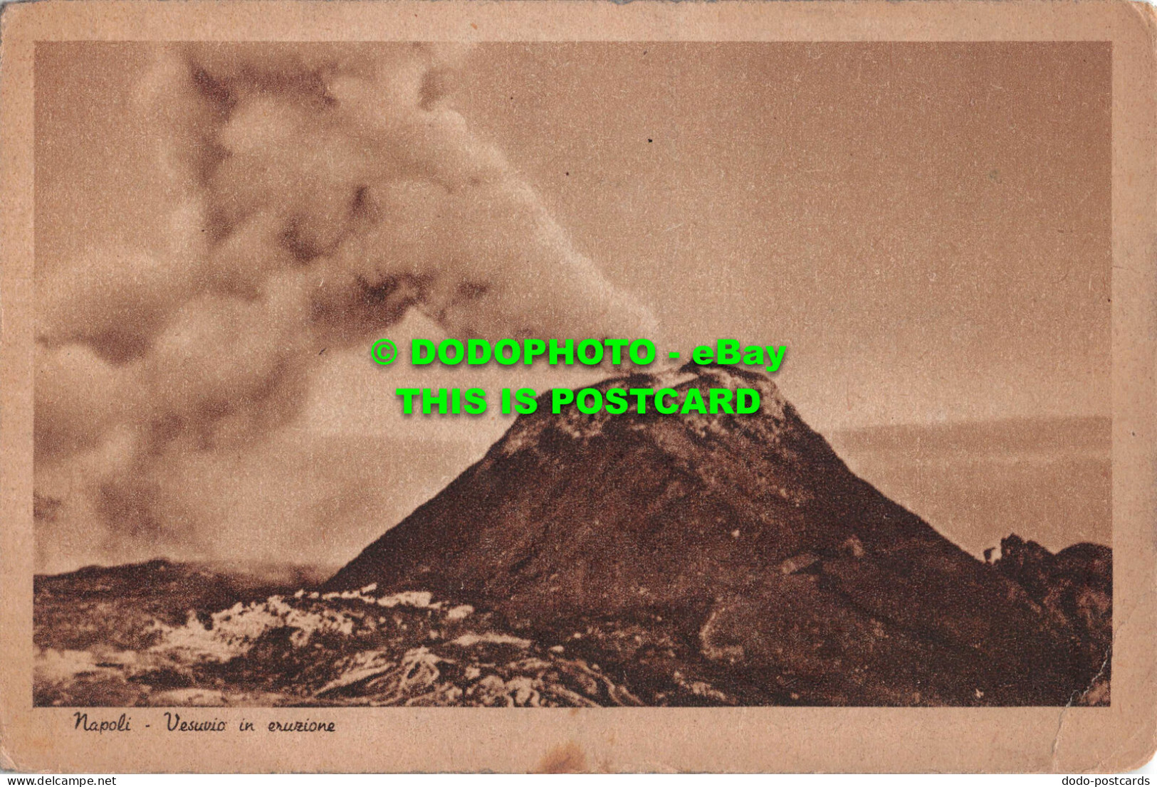 R550173 Napoli. Vesuvio In Eruzione. E. R. N - World