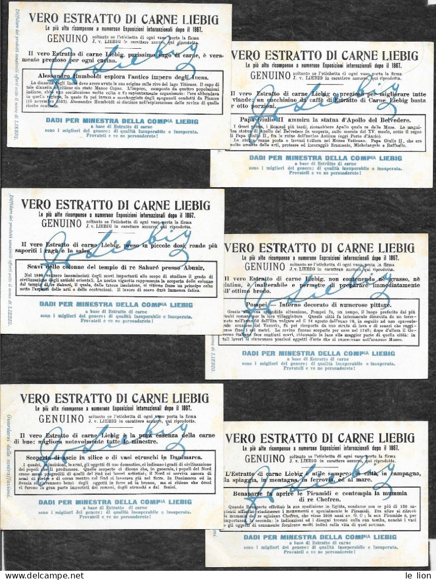 Serie Liebig ITALIANA S1152 Vestigia Di Civiltà Scomparse 1922/23 OTTIMO STATO - Liebig