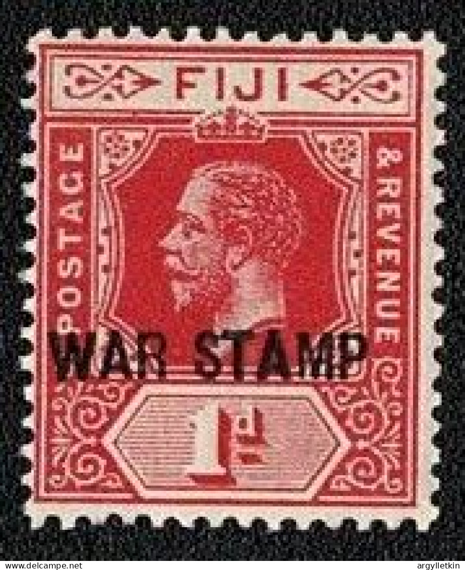 FIJI 1915/19 WAR TAX VARIETY - Fiji (...-1970)