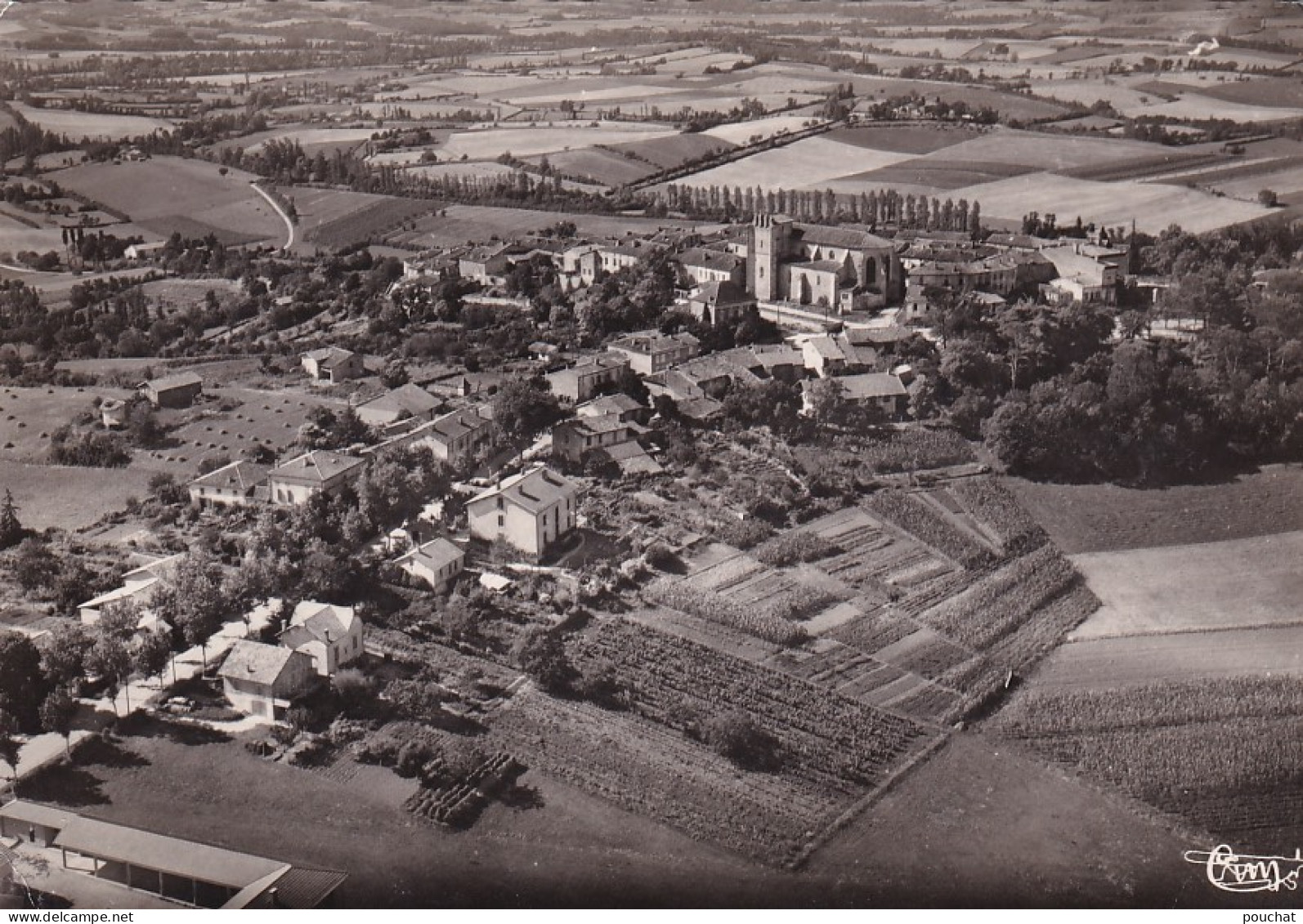 SO Nw-(32) MIRADOUX - VUE PANORAMIQUE AERIENNE - COTE SUD EST - Other & Unclassified