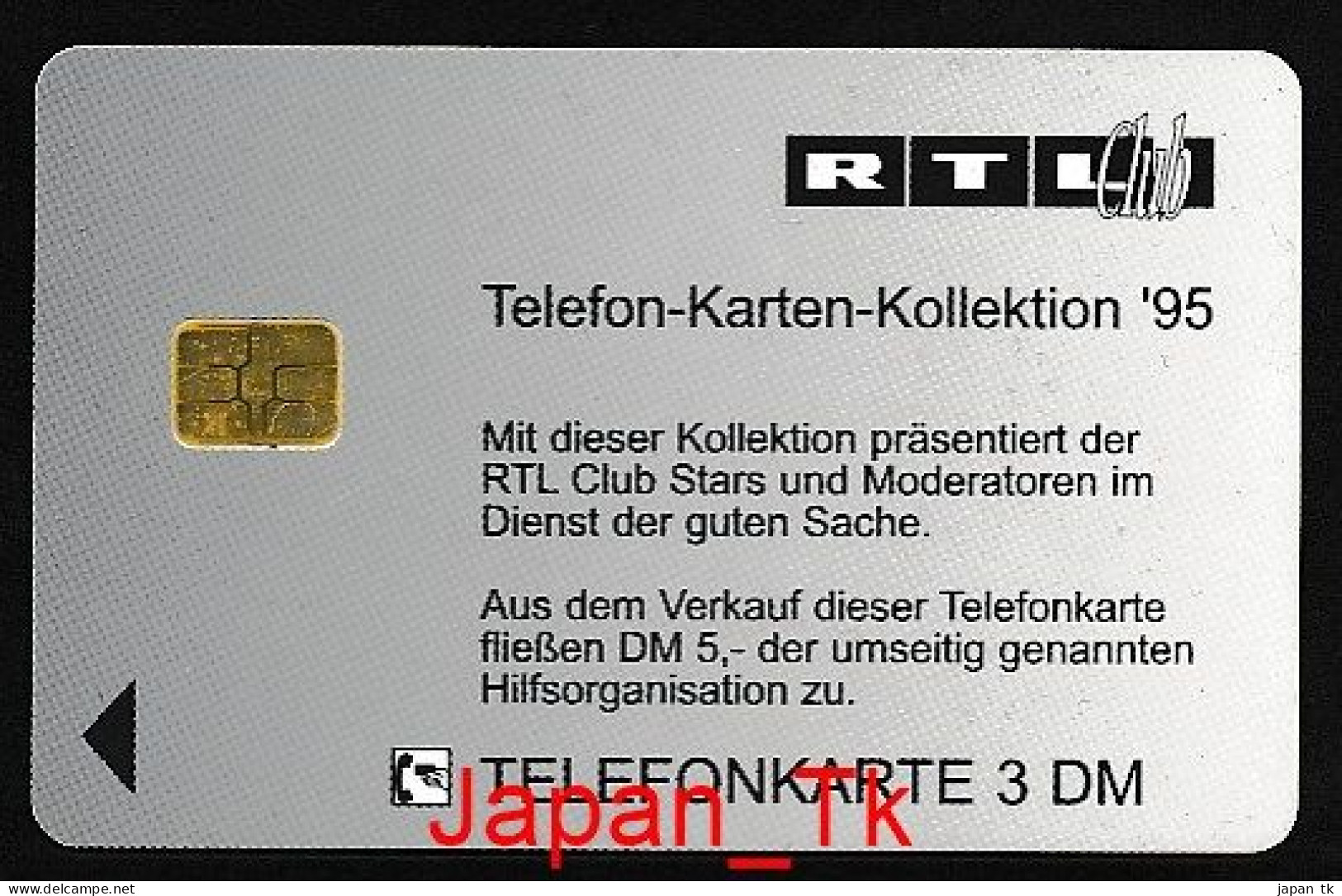 GERMANY O 538 95 RTL Thomas Gottschalk  - Aufl   2 000 - Siehe Scan - O-Serie : Serie Clienti Esclusi Dal Servizio Delle Collezioni