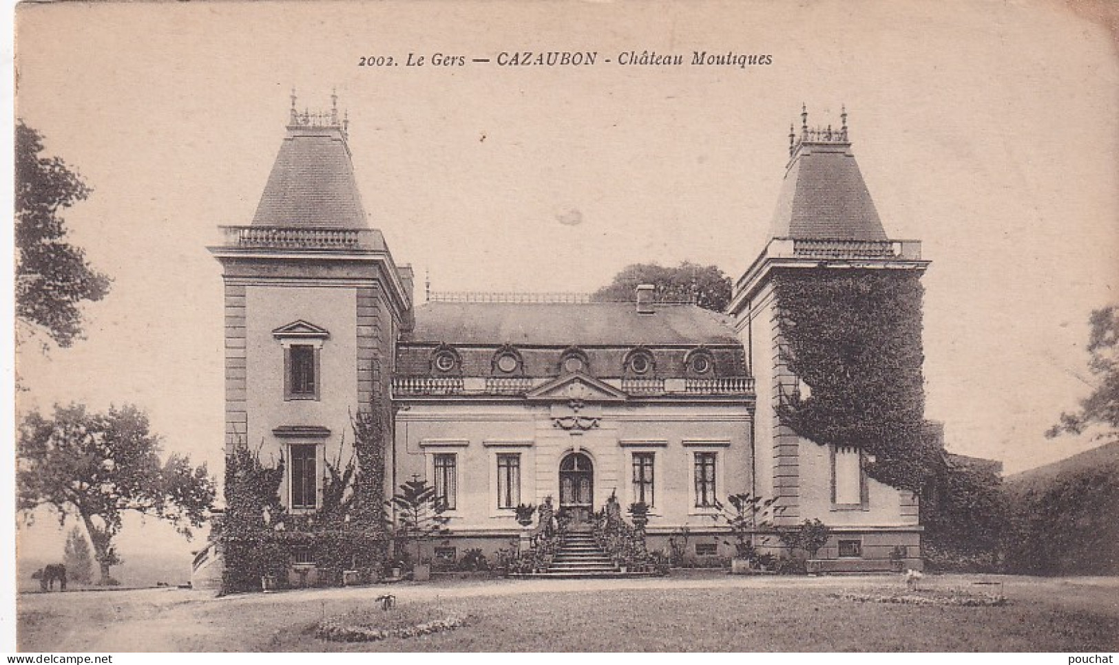 SO Nw-(32) CAZAUBON - CHATEAU MOUTIQUES - Other & Unclassified