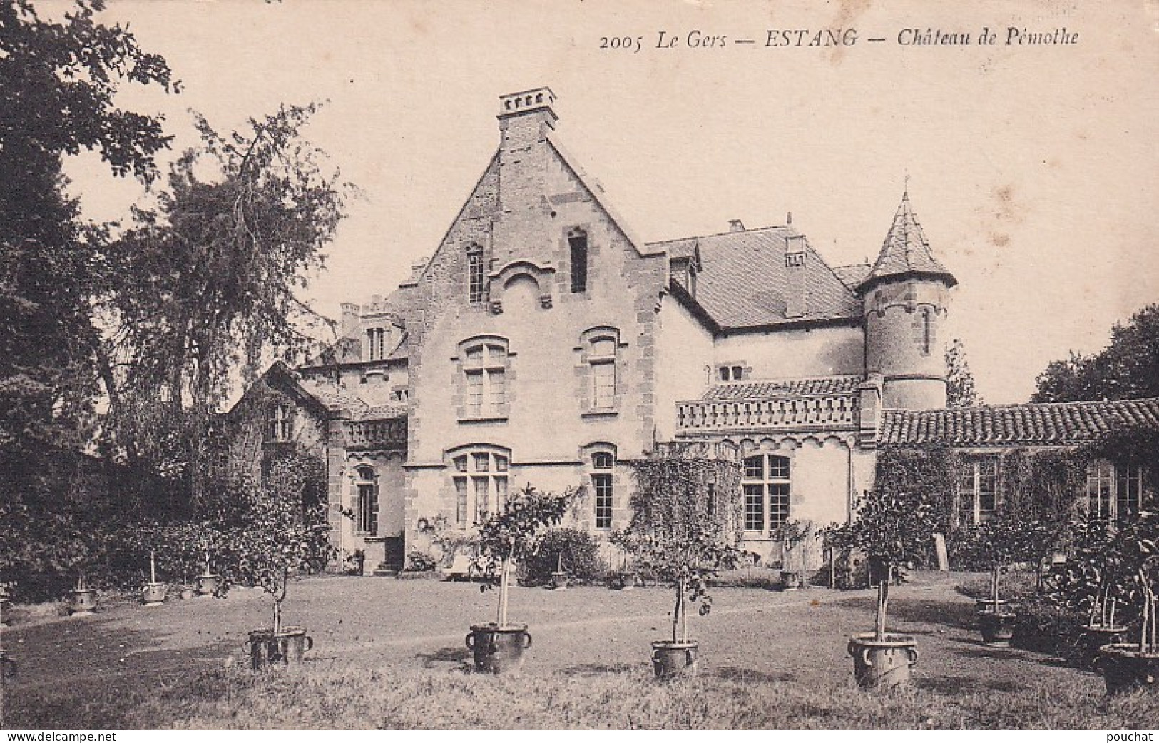 SO Nw-(32) ESTANG - CHATEAU DE PEMOTHE - Other & Unclassified