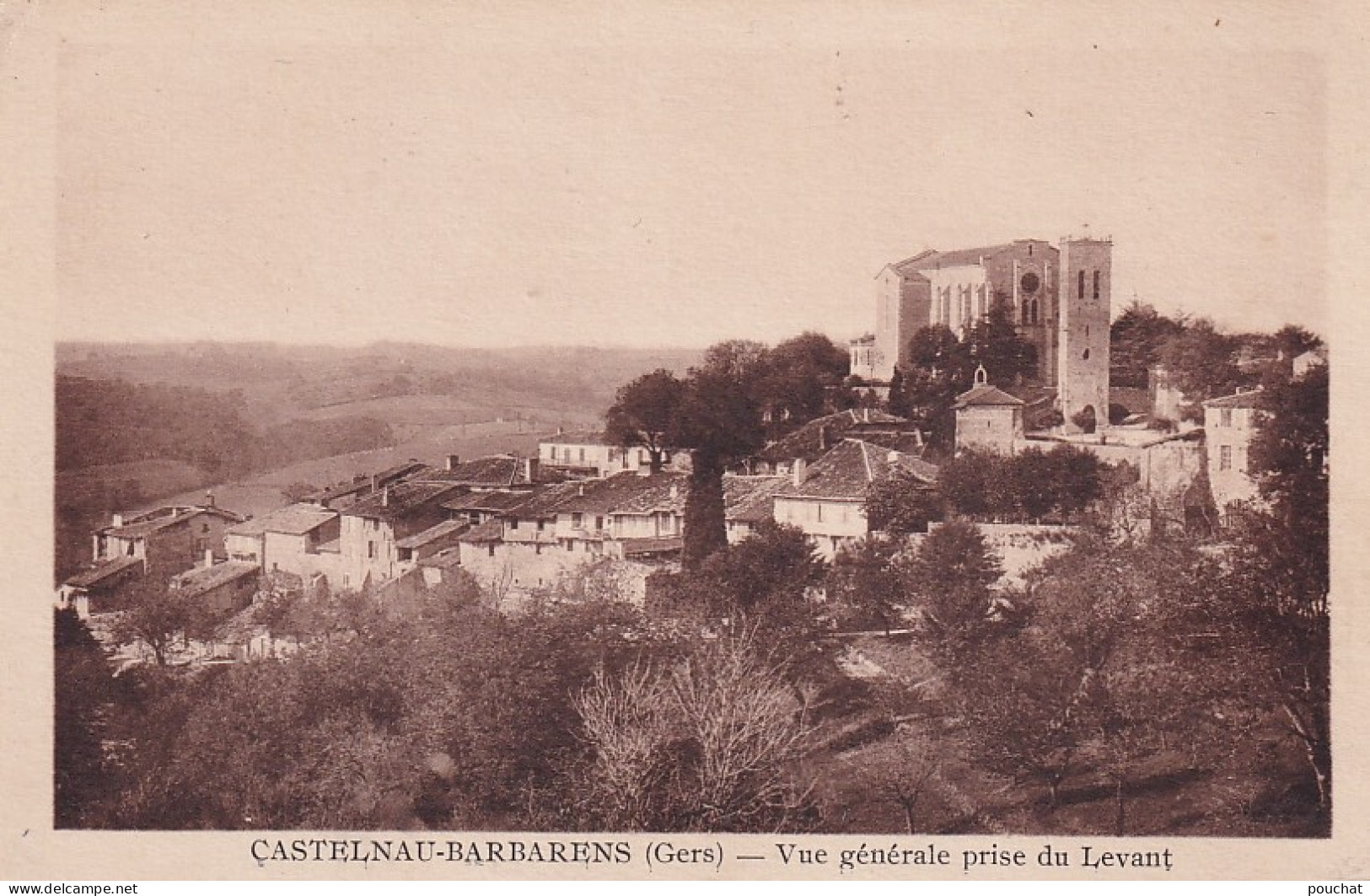 SO Nw-(32) CASTELNAU BARBARENS - VUE GENERALE PRISE DU LEVANT - Autres & Non Classés