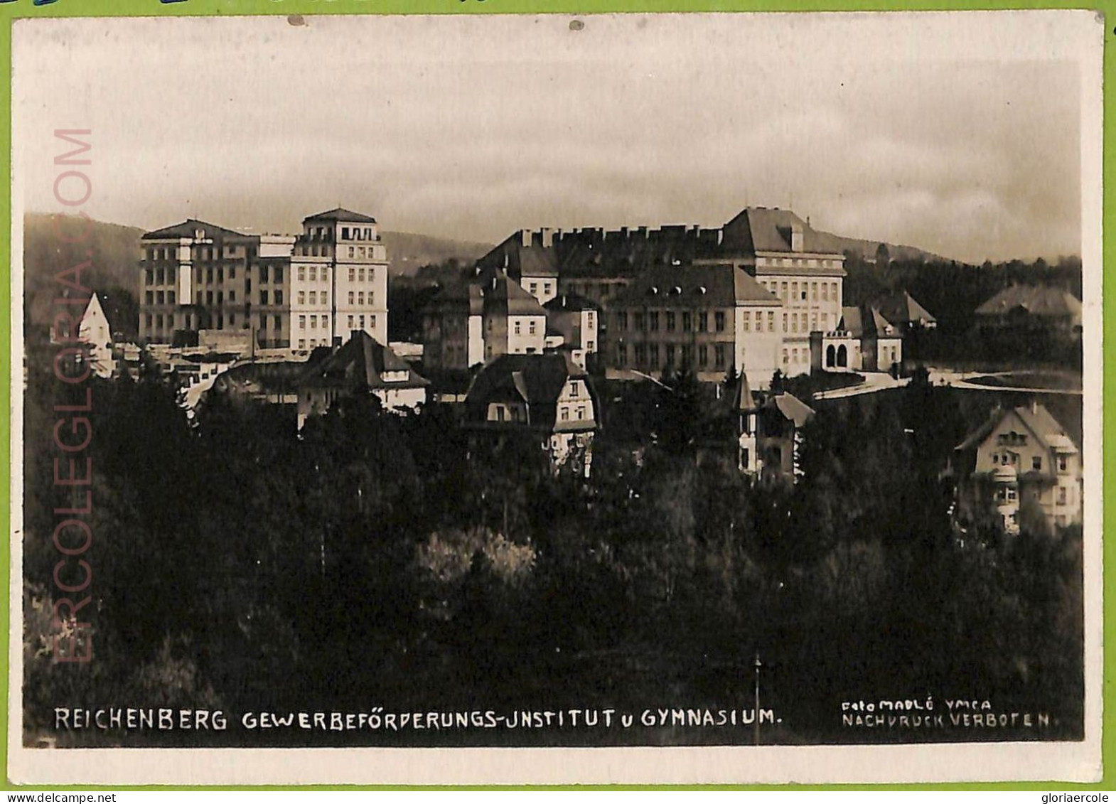 Ae9442 - CZECHOSLOVAKIA - VINTAGE  CARD - Reichenberg  - Real Photo - Tschechische Republik