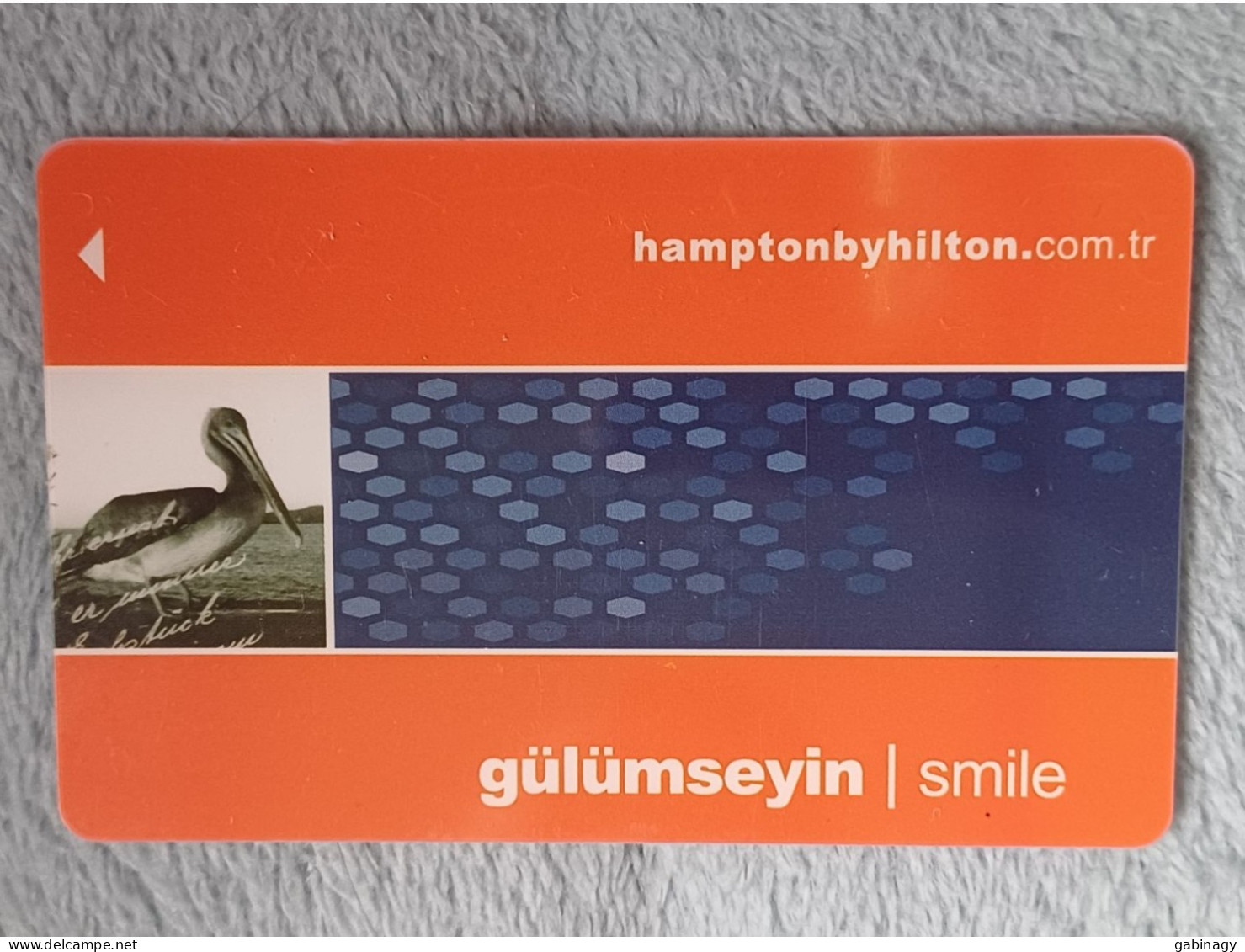 HOTEL KEYS - 2529 - TURKEY - HAMPTON BY HILTON SMILE - Hotelsleutels (kaarten)