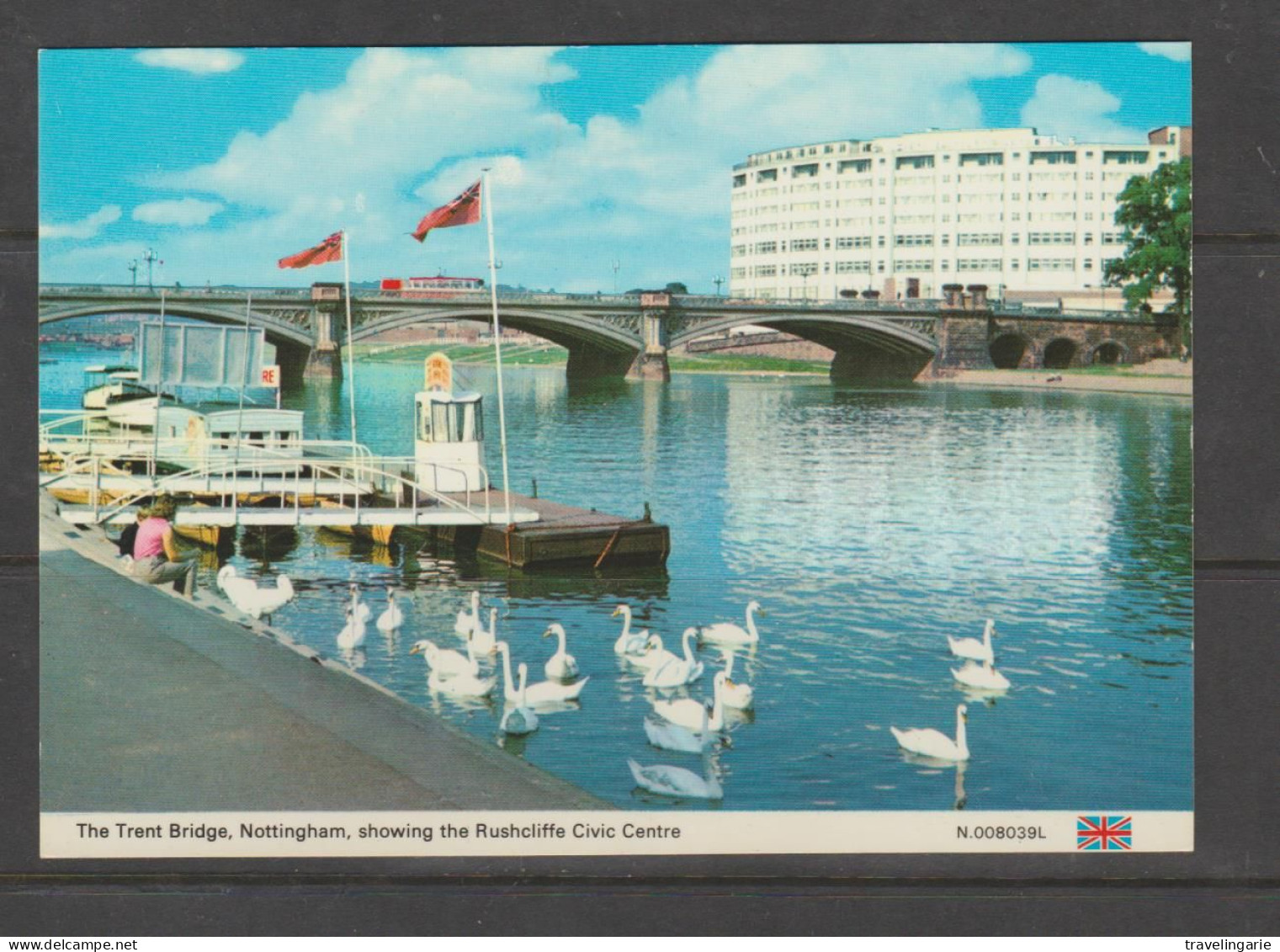 United Kingdom - Nottingham - The Trent Bridge - Dennis Postcards - Nottingham