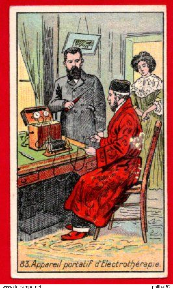 Chromo Ricqlès. Machines Diverses. Appareil D'électrothérapie. - Autres & Non Classés