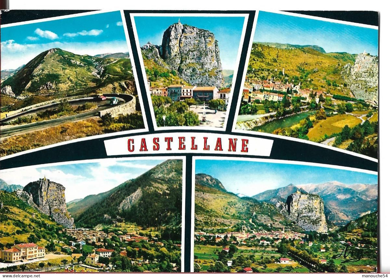 CPSM DE CASTELLANE - Castellane