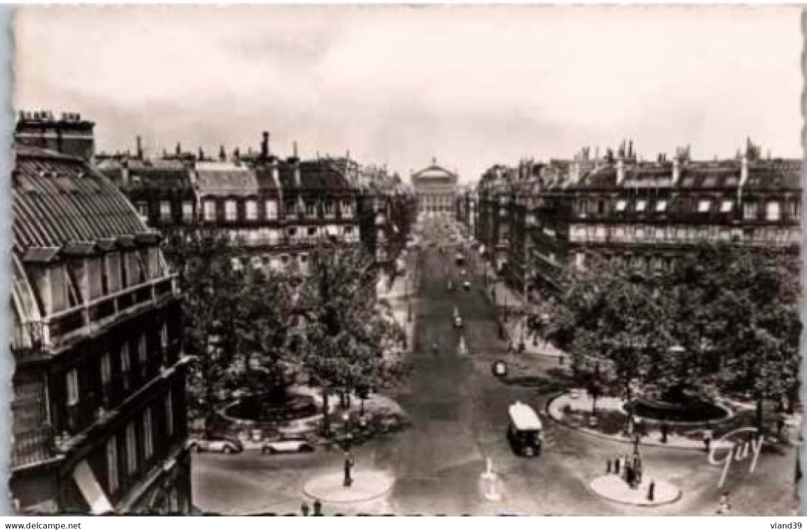 PARIS. - Avenues De L'Opéra.     Non Circulée - Distretto: 01