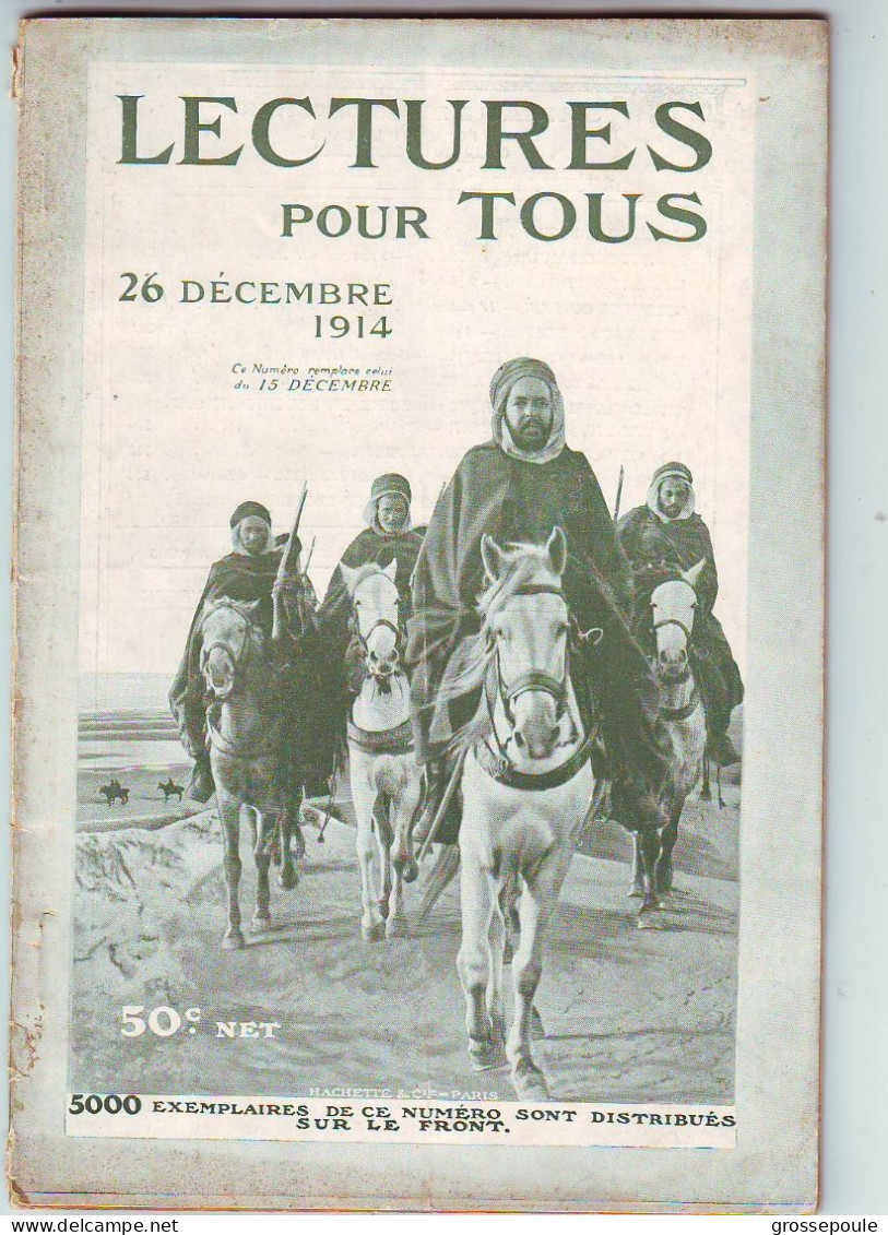 LECTURE POUR TOUS 26 DECEMBRE 1914 - - VOIR SOMMAIRE Dans La Description - 1900 - 1949