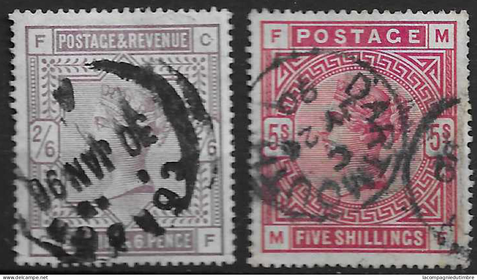 Grande-Bretagne YT N° 86/87 Oblitérés. TB - Used Stamps