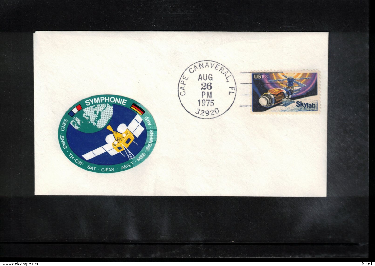 USA 1975 Space / Weltraum Satellite SYMPHONIE  Interesting Cover - United States
