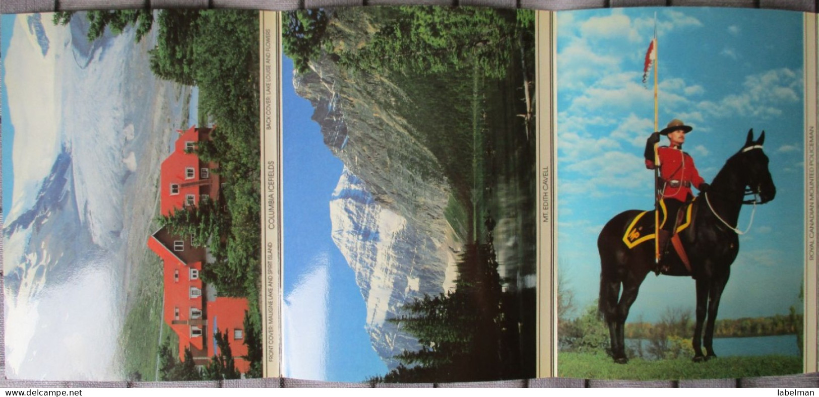 CANADA ROCKIES BANFF NATIONAL PARK SPRINGS FOLDER LOT BROUCHURE POSTCARD CARTE POSTALE ANSICHTSKARTE POSTKARTE CARTOLINA - Granby