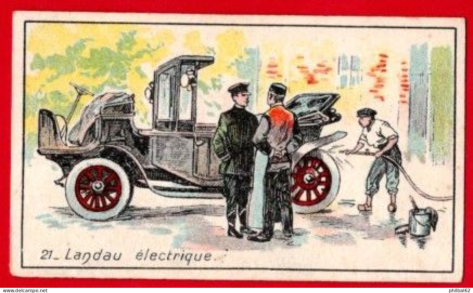 Chromo Ricqlès. Machines Diverses. Landau électrique. - Autres & Non Classés