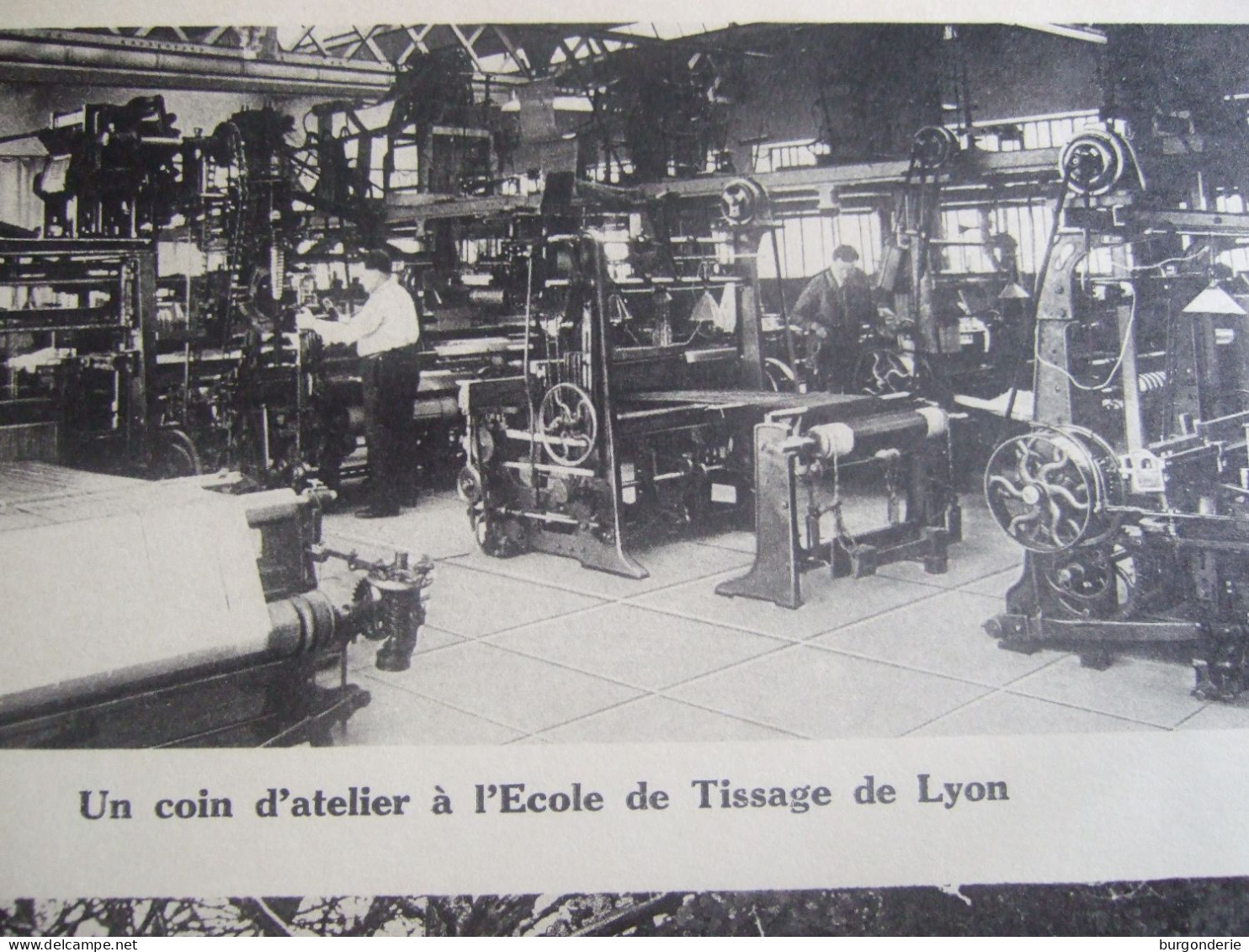 LYON / ECOLE DE TISSAGE / FOIRE DE LYON - Géographie