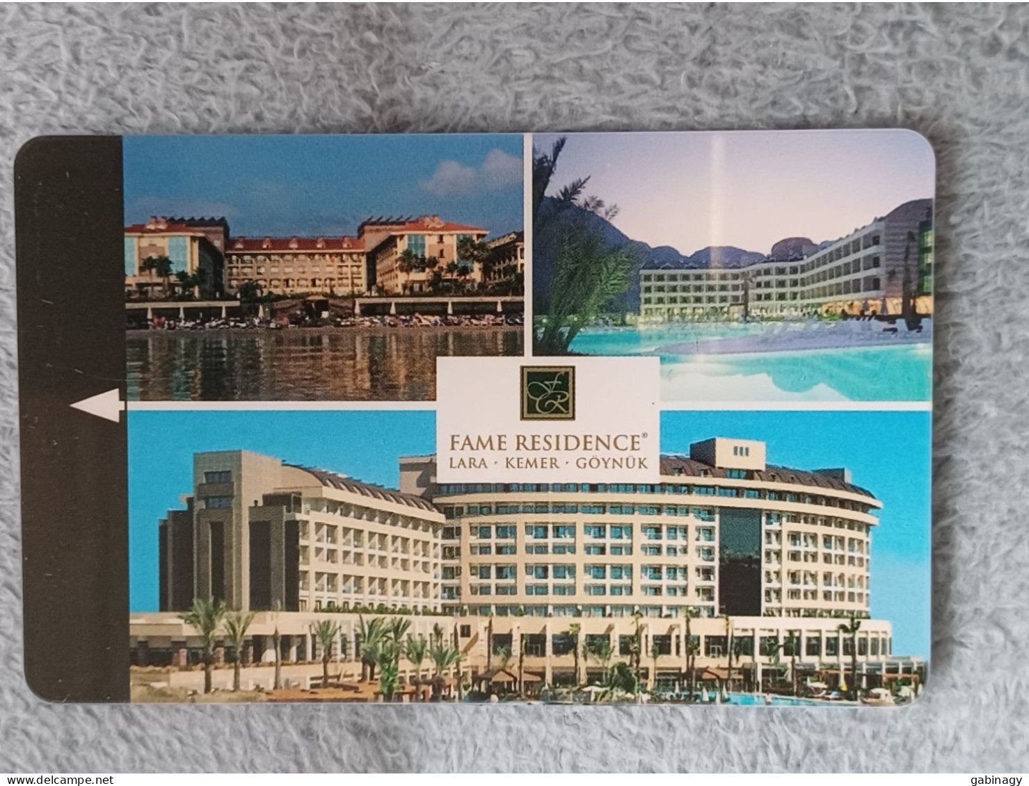HOTEL KEYS - 2533 - TURKEY - FAME RESIDENCE - Hotelsleutels (kaarten)
