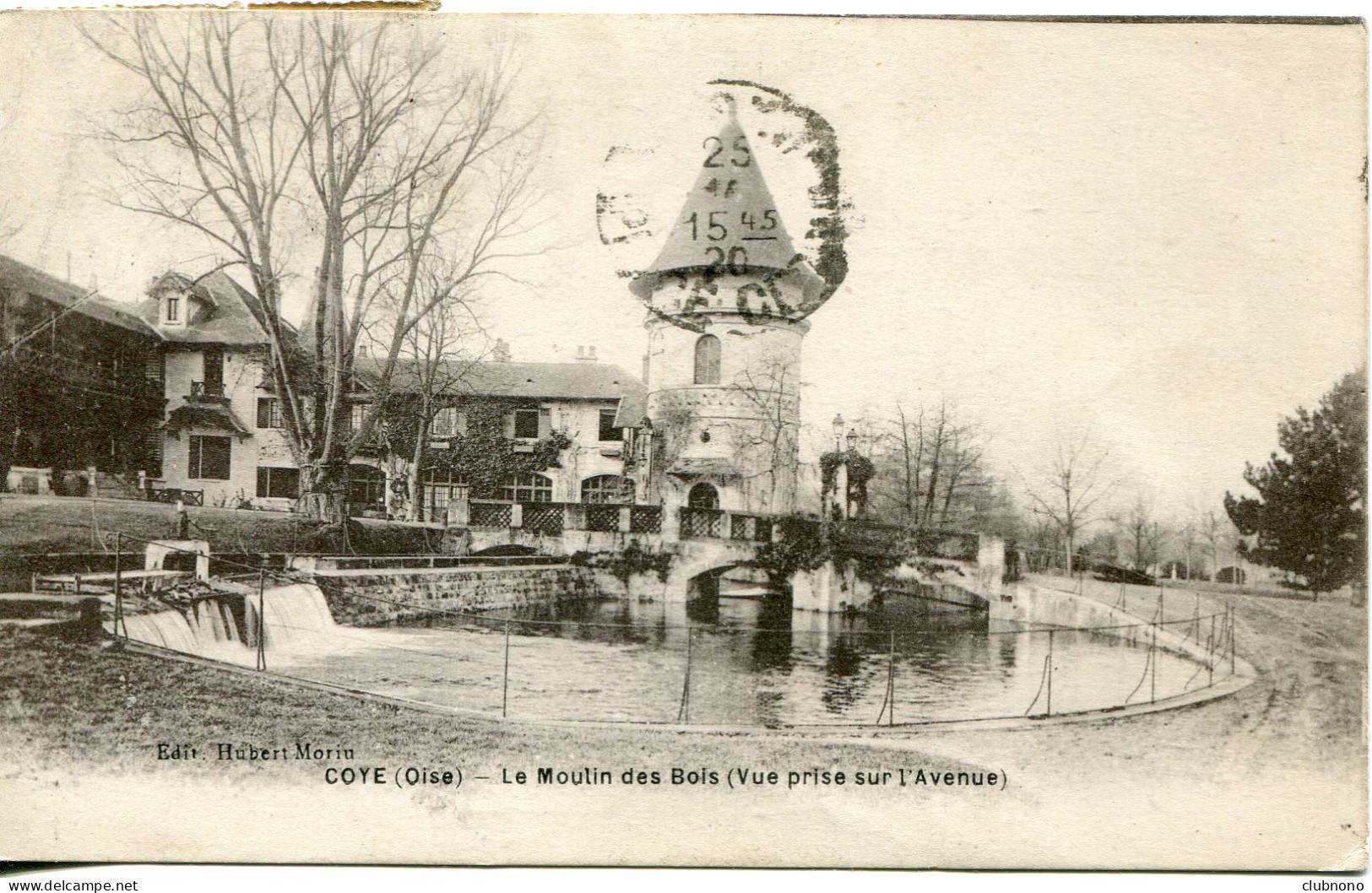 CPA - COYE - LE MOULIN DES BOIS - VUE PRISE SUR L'AVENUE - Other & Unclassified