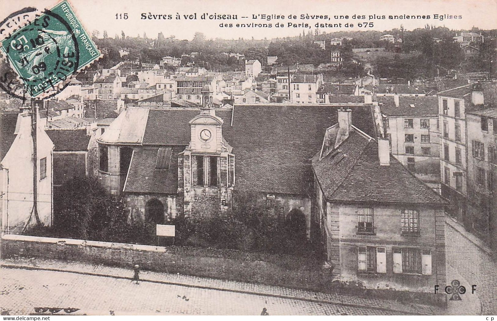 Sevres - L'Eglise  -  CPA °J - Sevres