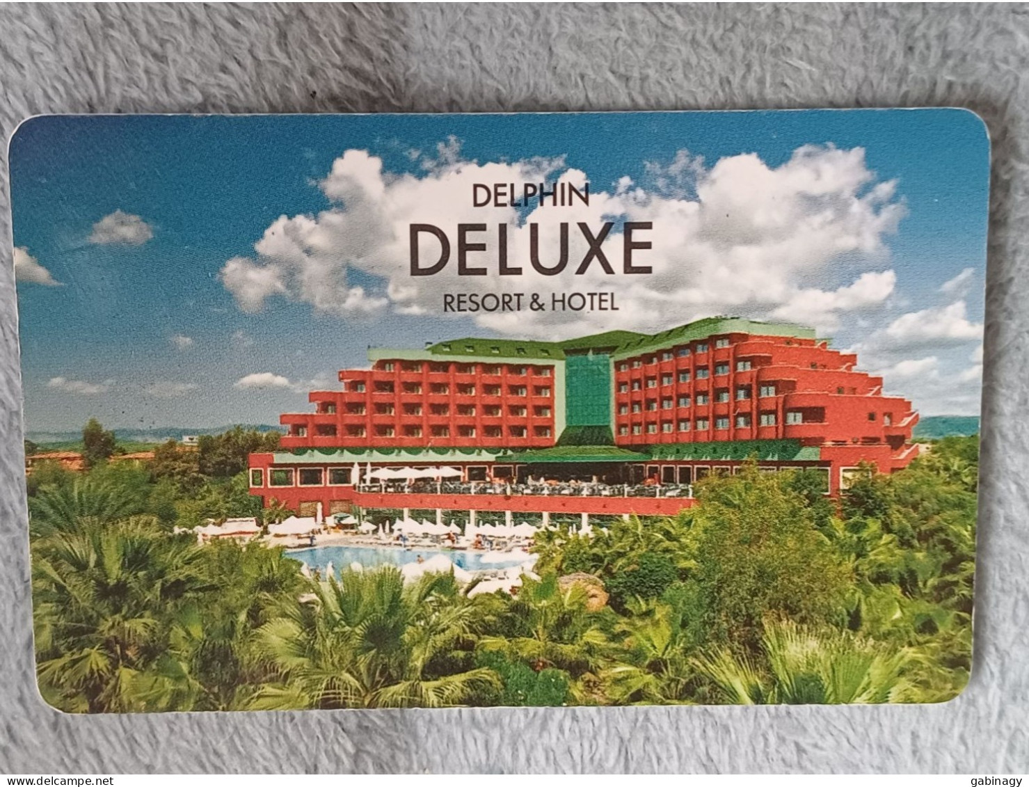 HOTEL KEYS - 2534 - TURKEY - DELPHINE DELUXE RESORT & HOTEL - Cartes D'hotel
