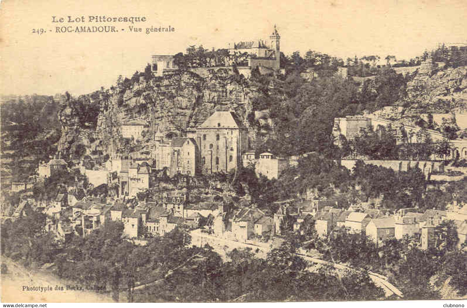 CPA - ROCAMADOUR - VUE GENERALE (ref.249) - Rocamadour