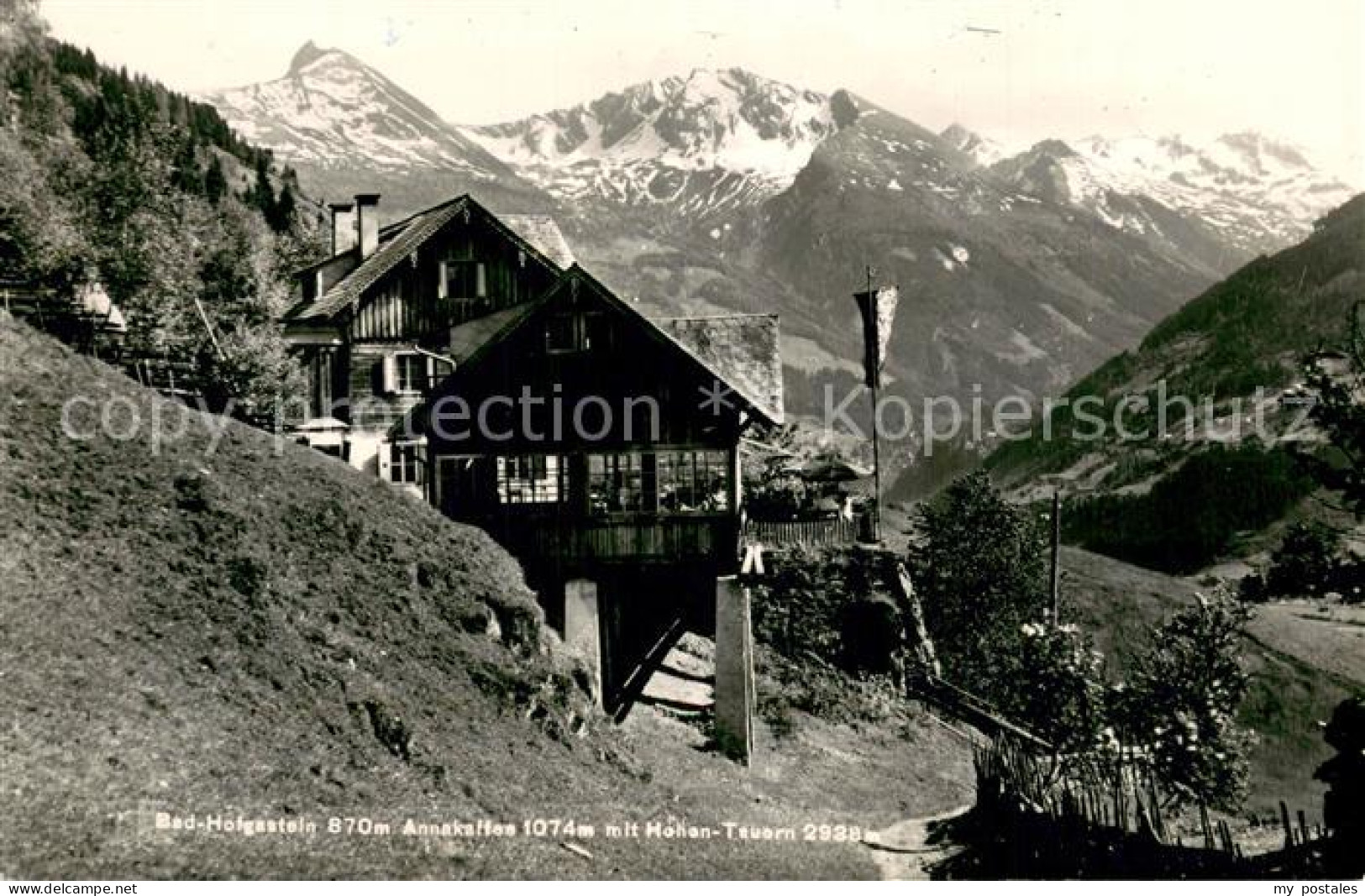 73722646 Bad Hofgastein Annakaffee Mit Hohen Tauern Bad Hofgastein - Autres & Non Classés