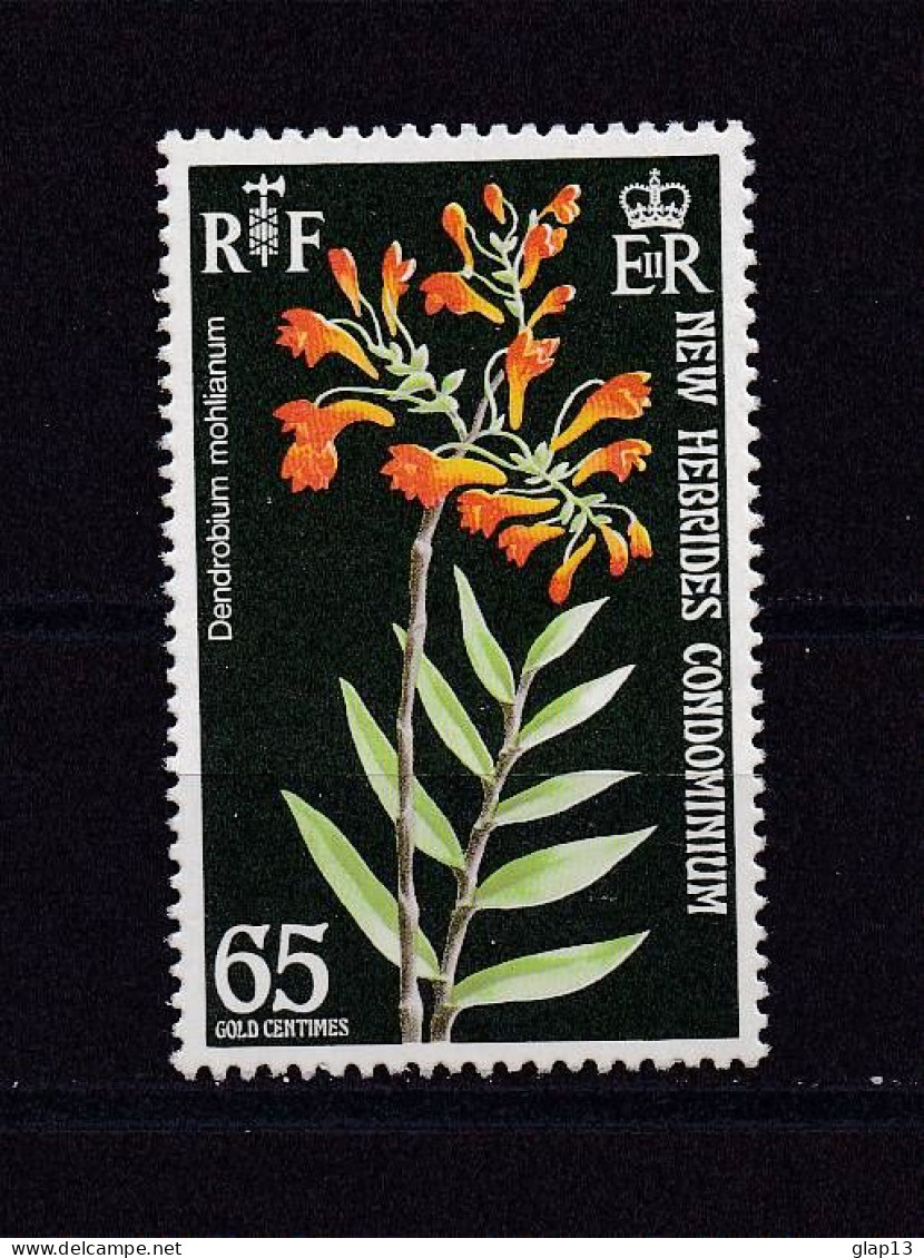 NOUVELLES-HEBRIDES 1973 TIMBRE N°365 NEUF** ORCHIDEE - Neufs