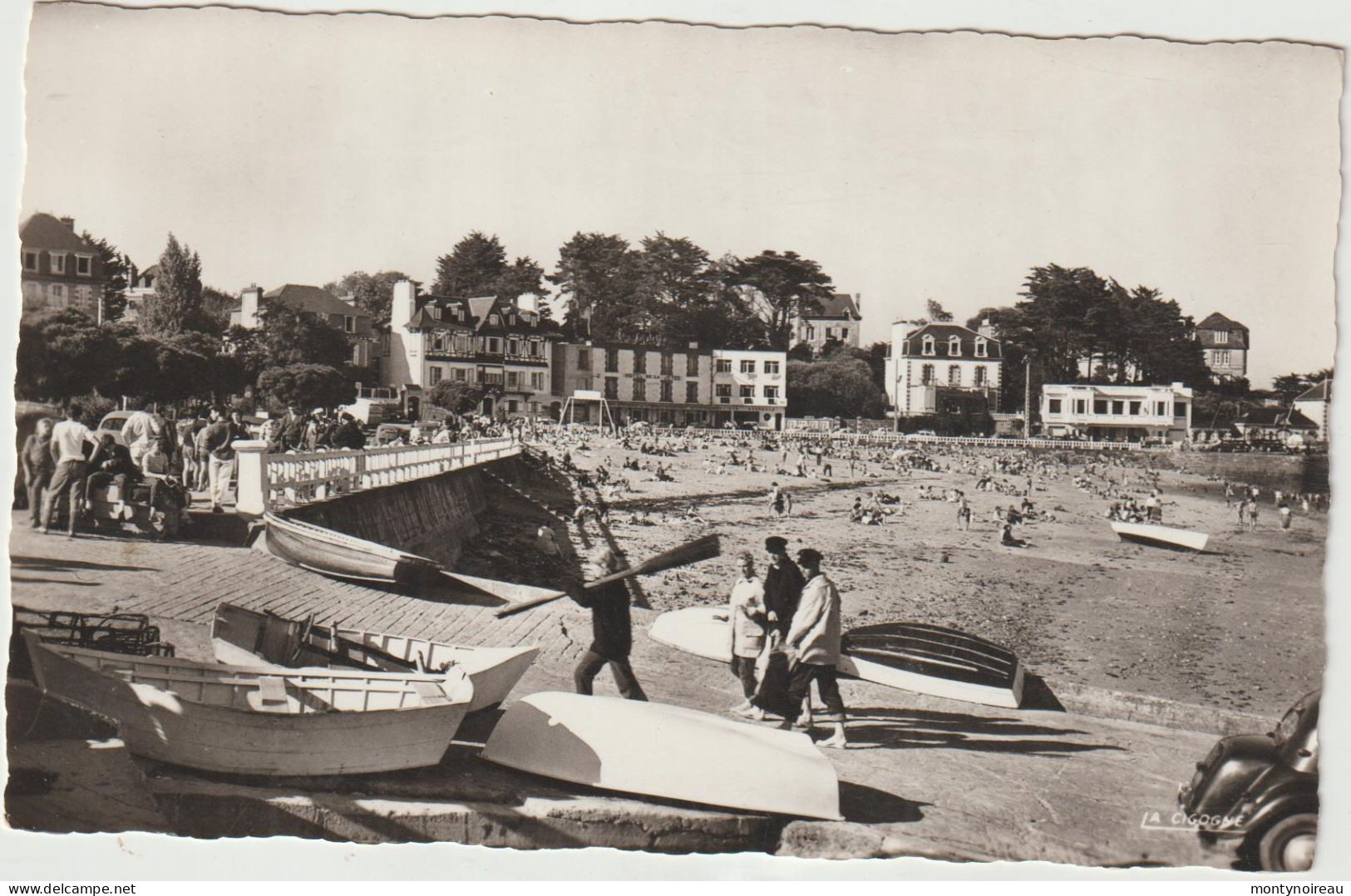 Côtesd  ' Armor : SAINT QUAY PORTRIEUX : La  Cale , Plage Du Port  1965 - Saint-Quay-Portrieux