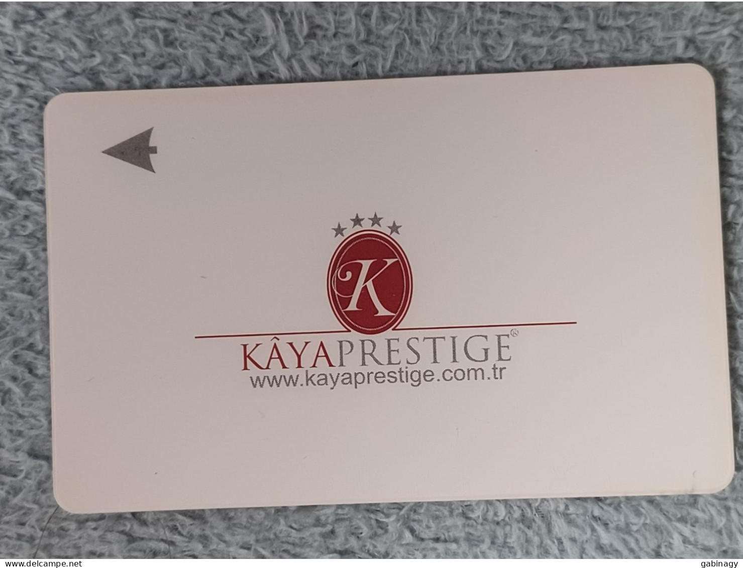 HOTEL KEYS - 2536 - TURKEY - KAYA PRESTIGE - Hotel Keycards