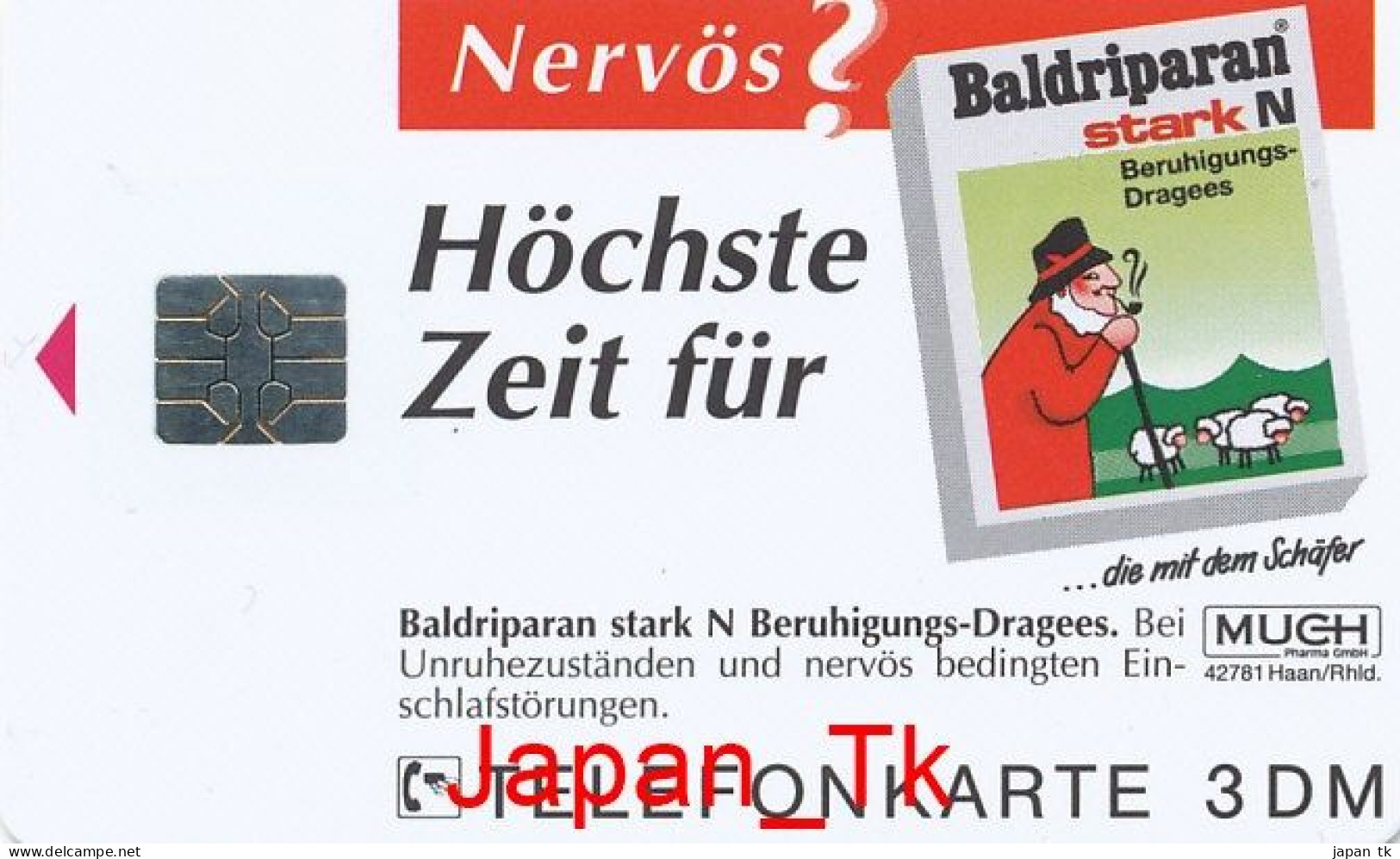 GERMANY O 2413 95 Baldriparan  - Aufl  3 000 - Siehe Scan - O-Series : Séries Client