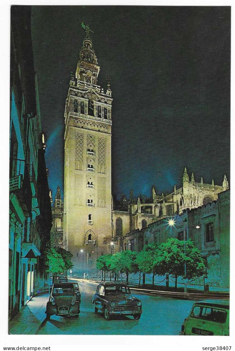 Sevilla - Citroën 2CV - Simca Aronde - Vista Nocturna - N°118 # 3-24/15 - Sonstige & Ohne Zuordnung