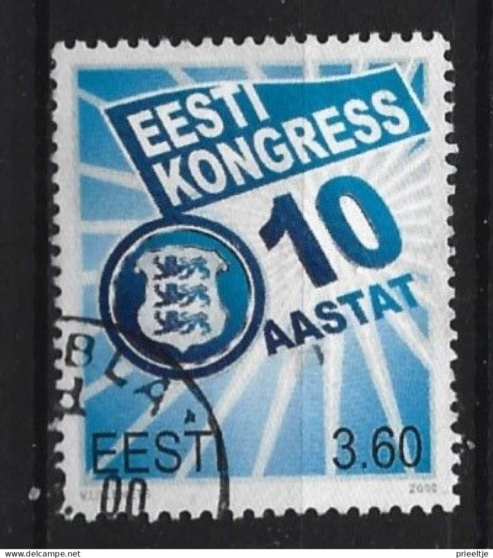 Estonia  2000 Congress   Y.T. 355  (0) - Estonie