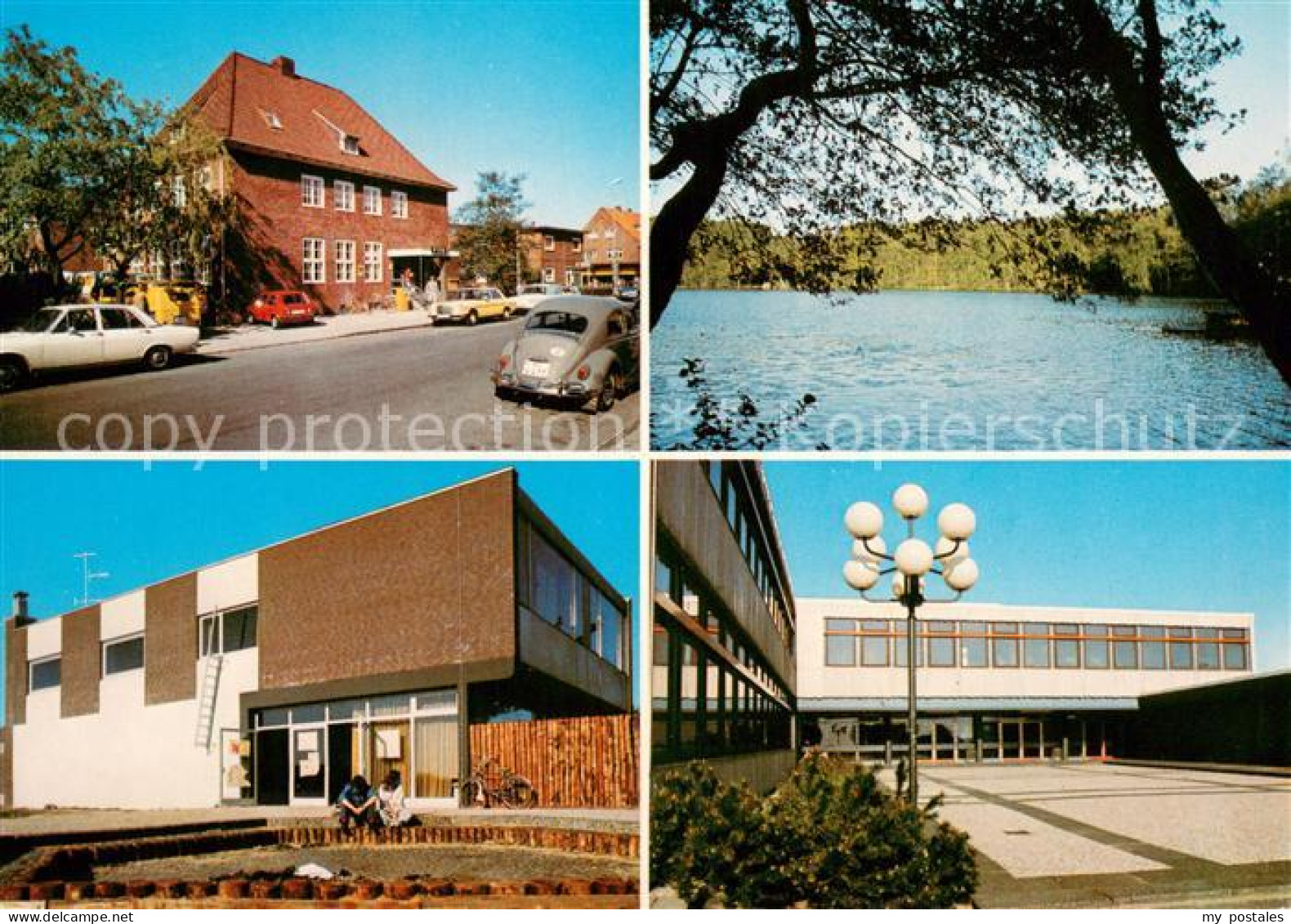 73722563 Quickborn Pinneberg Elsensee Jugendcentrum Gymnasium Postamt Quickborn  - Other & Unclassified