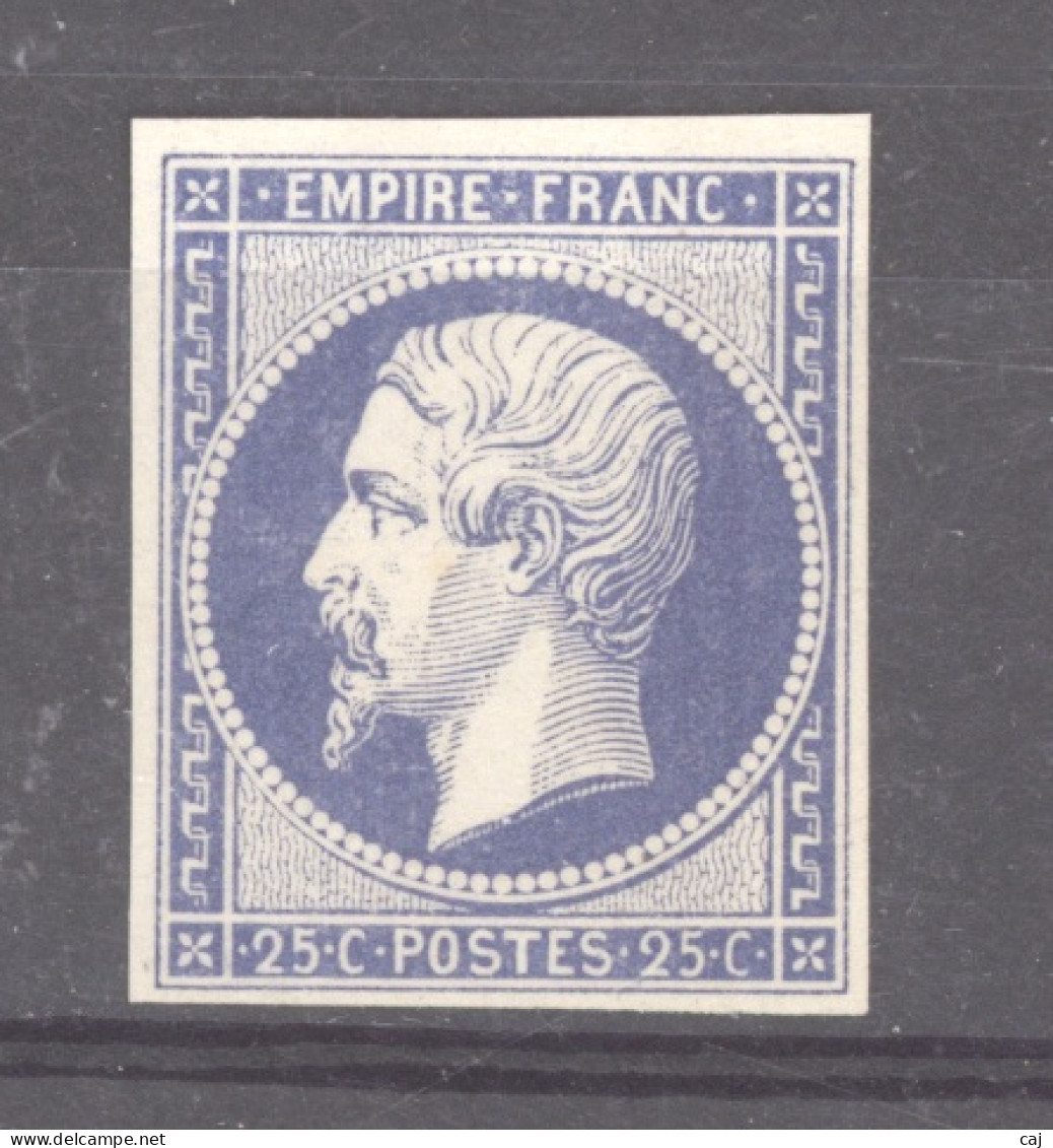 France  :  Yv  15  (*)   Essai De Couleur - 1853-1860 Napoléon III