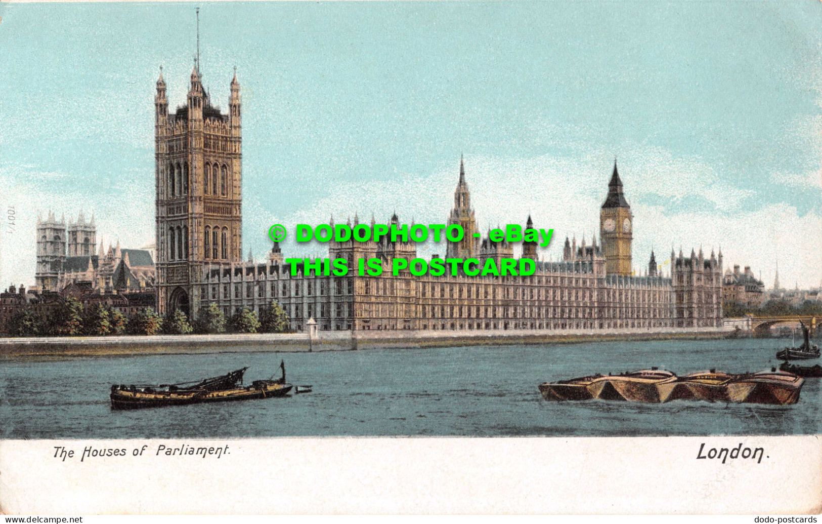 R550517 London. The Houses Of Parliament. F. Hartmann - Andere & Zonder Classificatie