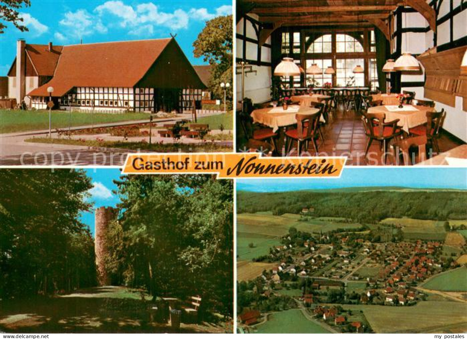 73722536 Roedinghausen Gasthof Zum Nonnenstein Turm  Roedinghausen - Sonstige & Ohne Zuordnung