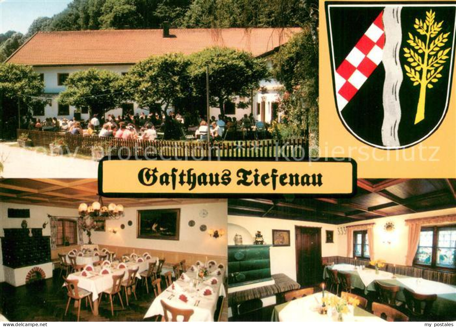 73722522 Burghausen Oberbayern Gasthaus Tiefenau Teilansichten Burghausen Oberba - Burghausen