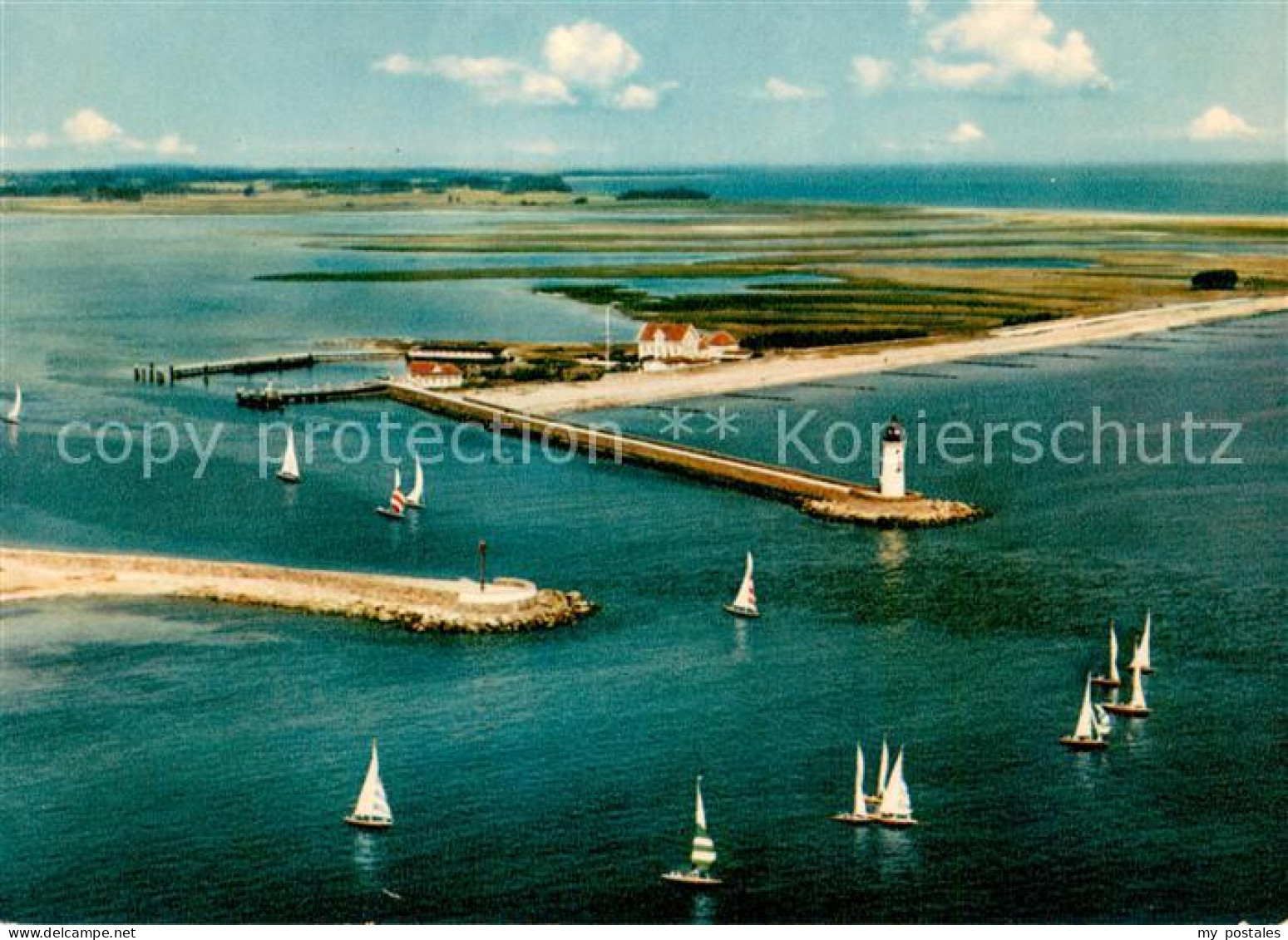 73722464 Schleimuende Mole Leuchtturm Hafen Schleimuende - Luebeck