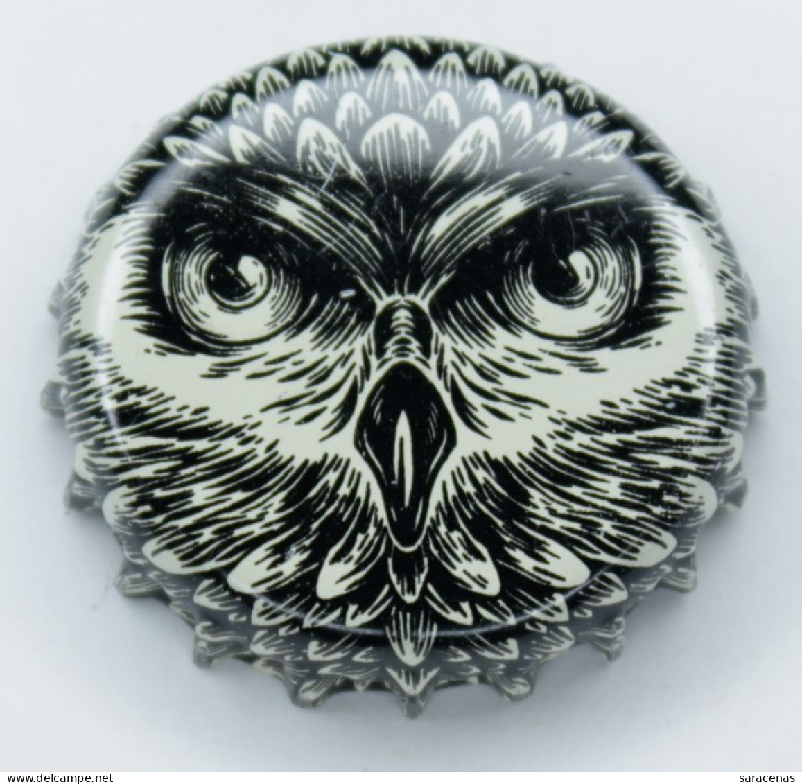 Portugal Coruja Bird Owl Bottle Cap Chapas Tapon Capsule - Bière