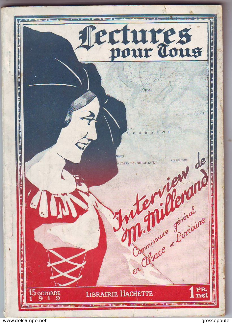 LECTURE POUR TOUS 15 Octobre 1919 - - Napoléon - VOIR LE SOMMAIRE - 1900 - 1949