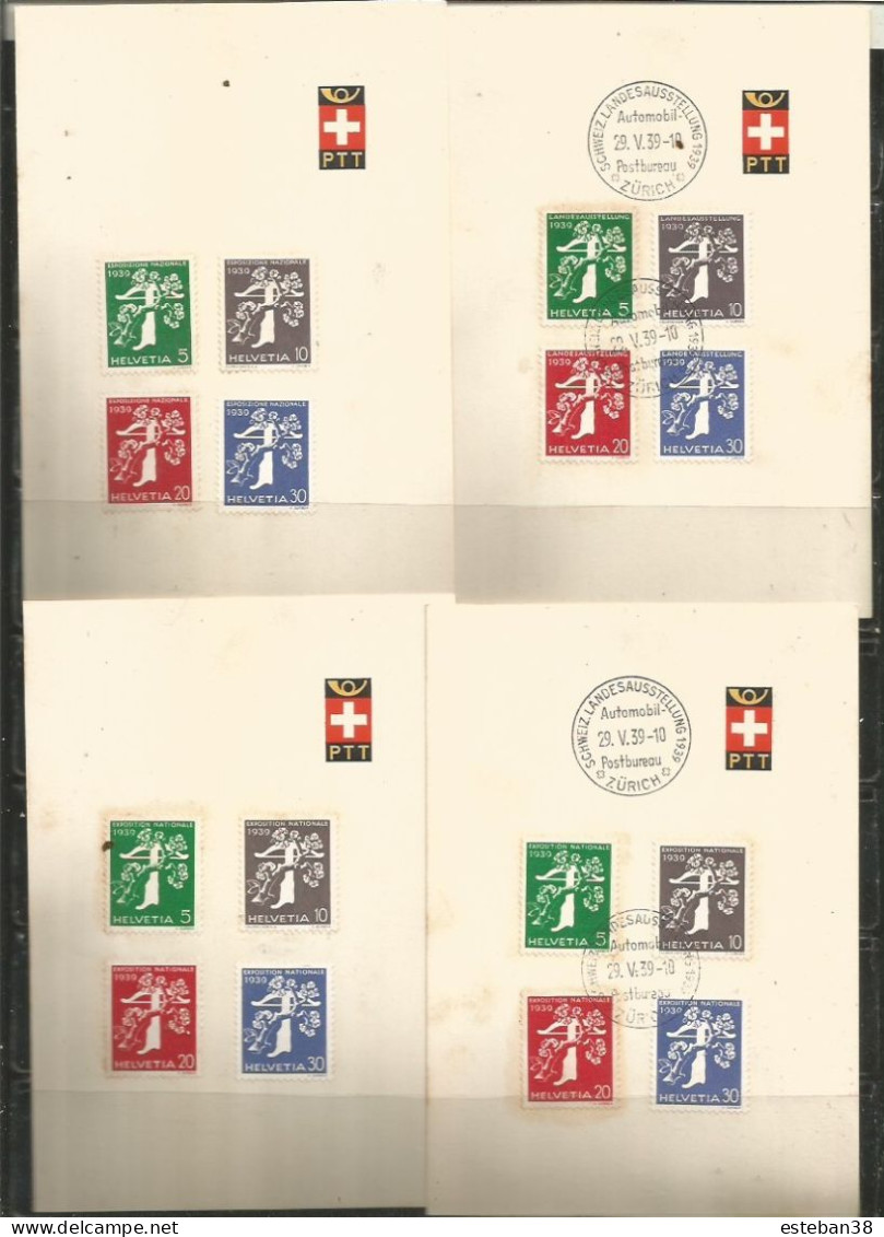 Suisse Timbres Diverses - Collections