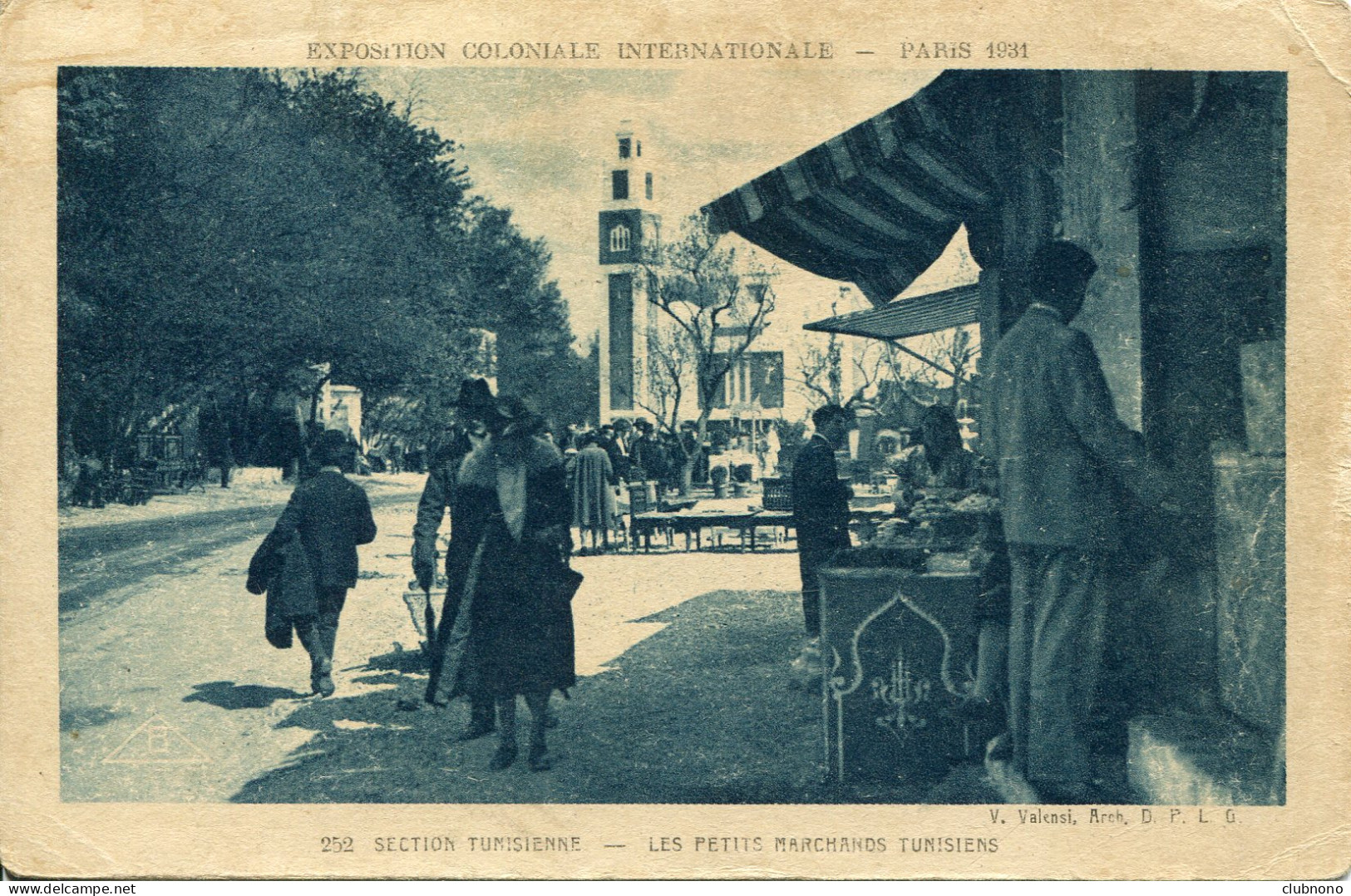 CPA -  PARIS EXPO COLONIALE 1931 - SECTION TUNISIE - PETITS MARCHANDS  TUNISIENS - Mostre