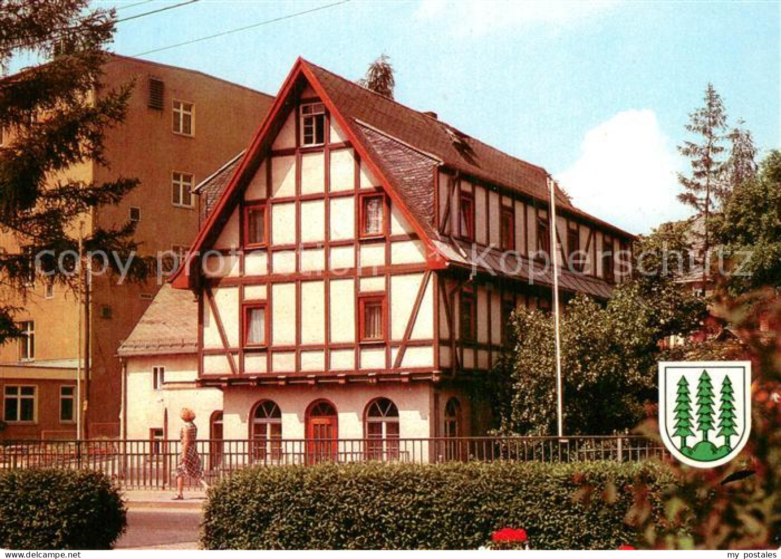 73722425 Thalheim Erzgebirge Deutsches Eck Gaststaette Und Hotel Thalheim Erzgeb - Sonstige & Ohne Zuordnung