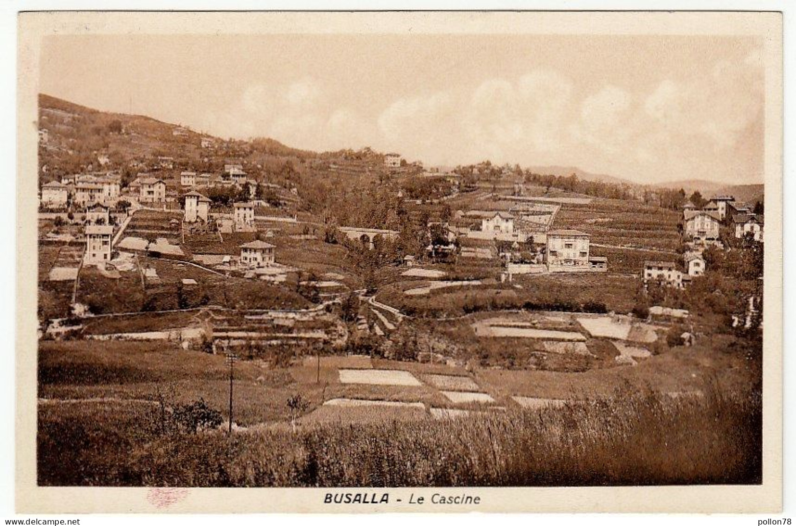 BUSALLA - LE CASCINE - GENOVA - Vedi Retro - Formato Piccolo - Genova (Genoa)