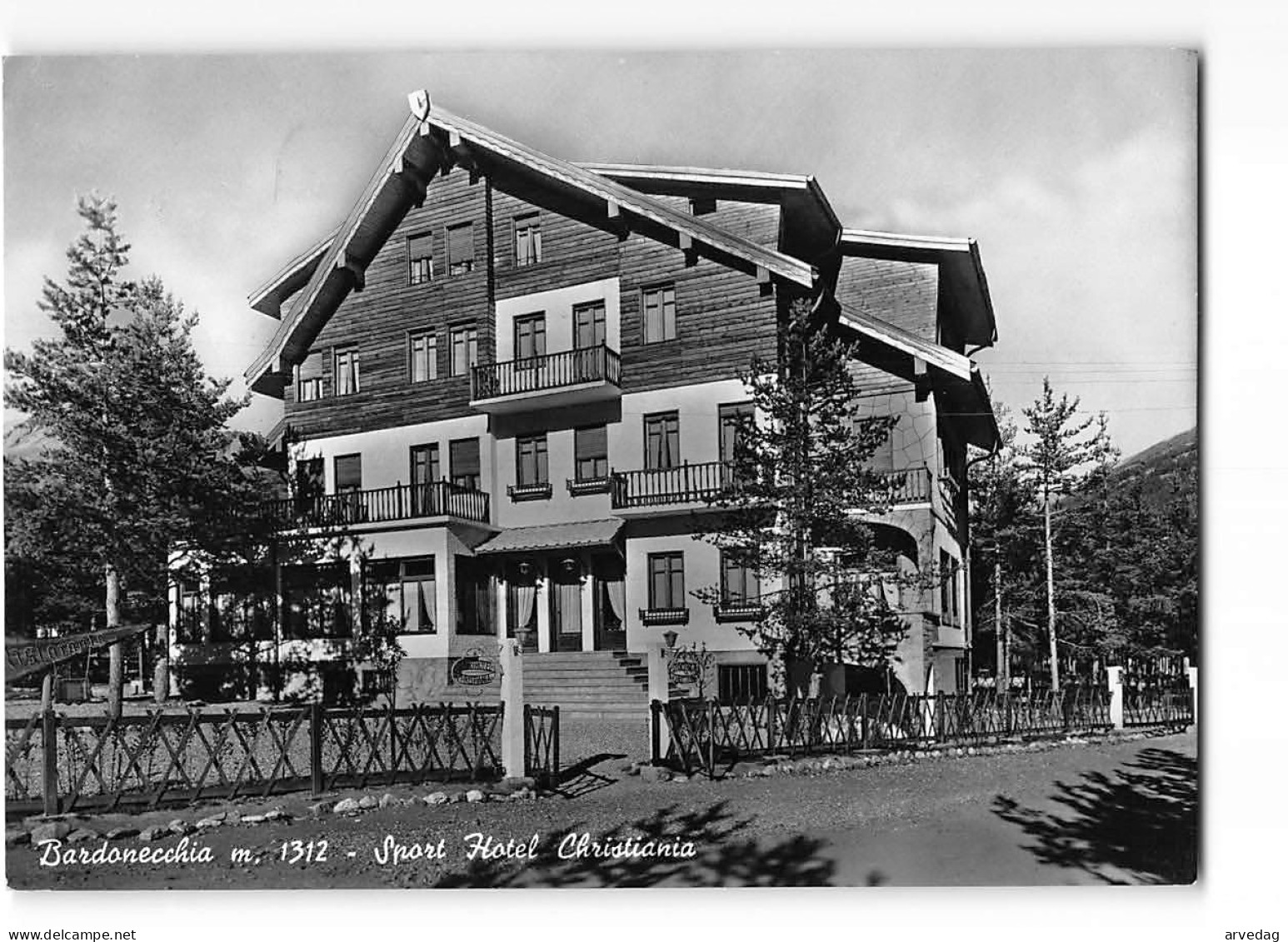 AG2677 BARDONECCHIA SPORT HOTEL CHRISTIANIA - Hoteles & Restaurantes