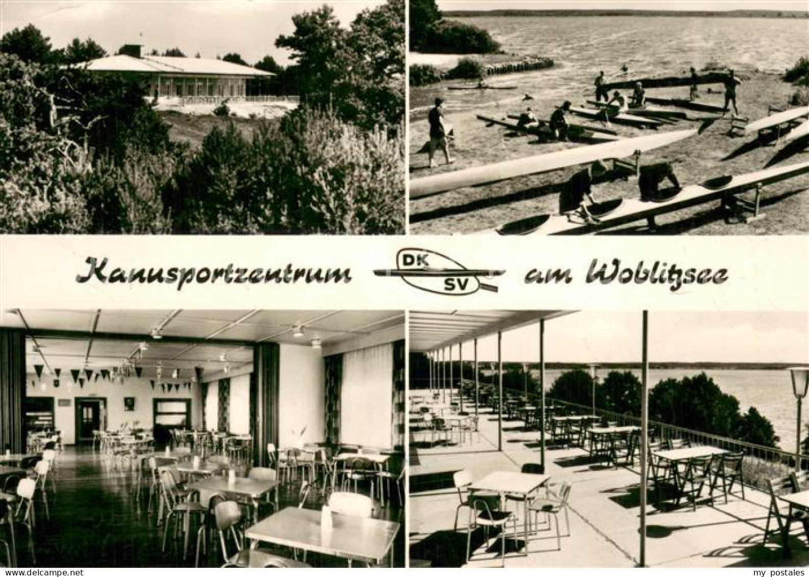 73722419 Wesenberg Mecklenburg Kanusportzentrum Am Woblitzsee Gastraum Terrasse  - Other & Unclassified