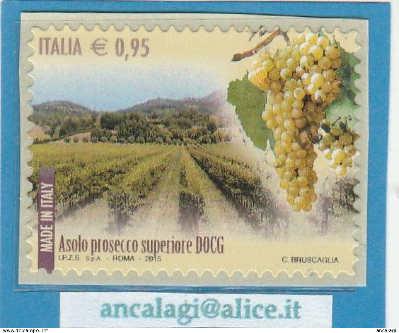 USATI ITALIA 2015 - Ref.1283A "VINI DOCG: Asolo Prosecco Superiore" 1 Val. - - 2011-20: Gebraucht