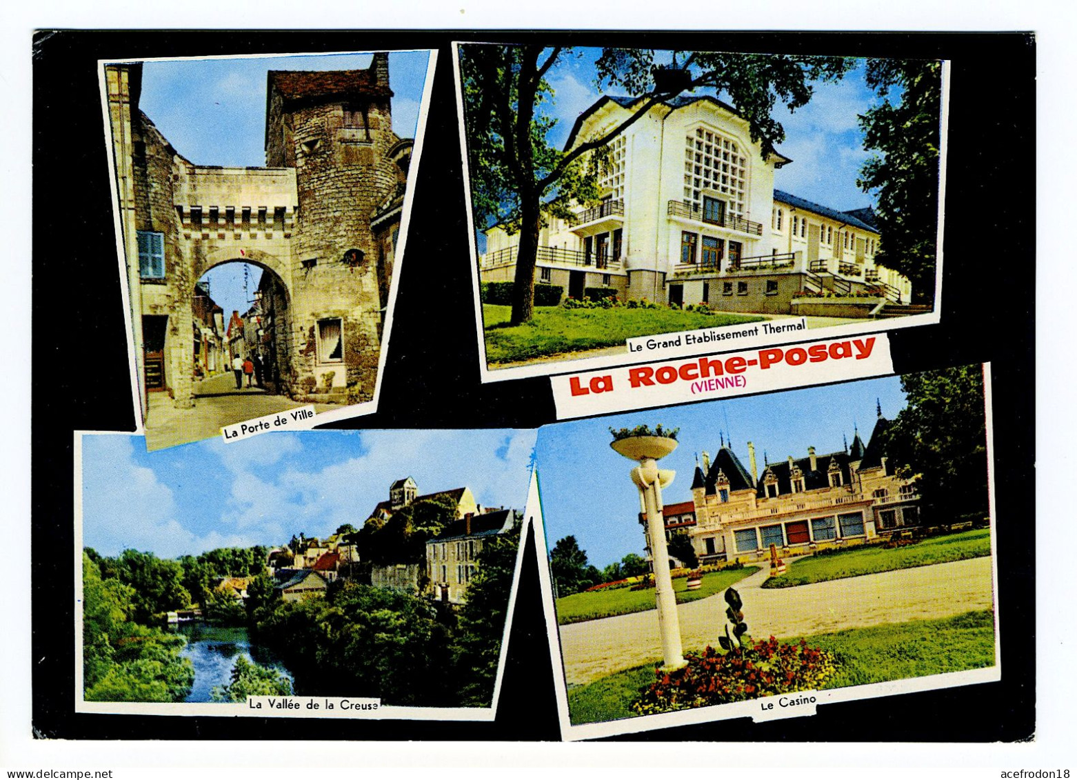 La Roche-Posay - La Porte De Ville - Le Grand Etablissement Thermal - Le Casino - La Roche Posay