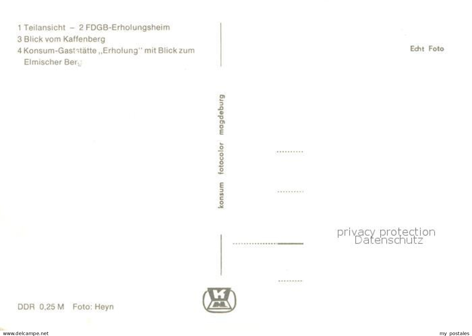 73722412 Mankenbach Oberhain Teilansicht FDGB Erholungsheim Blick Vom Kaffenberg - Other & Unclassified