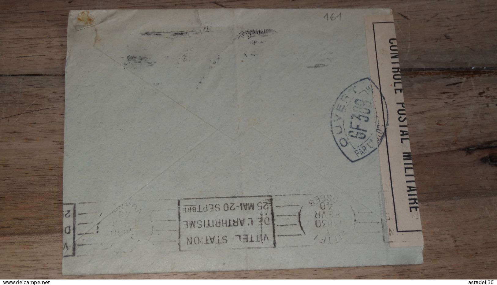 Enveloppe SUISSE, Censure, 1940 ......... Boite1 ...... 240424-161 - Postmark Collection